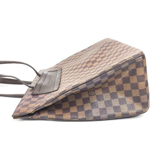 LOUIS VUITTON N51124 Damier Parioli GM Tote Bag Shoulder Bag Canvas Ebene Brown - Picture 5 of 16